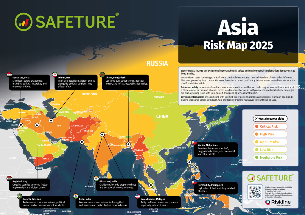 Geopolitical tensions and political risks - Asia 2025