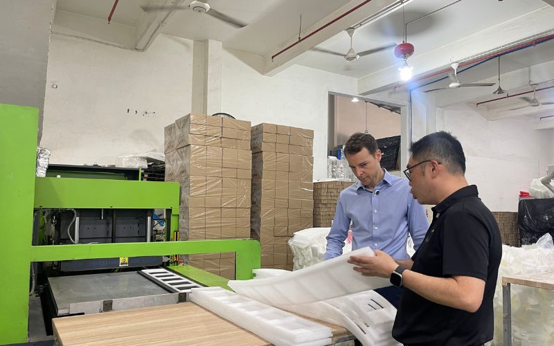 Supplier evaluation and factory audit for Vietnam foam packaging suppliers ensuring production reliability